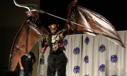 Giant Demon at the Masquerade Costum Contest