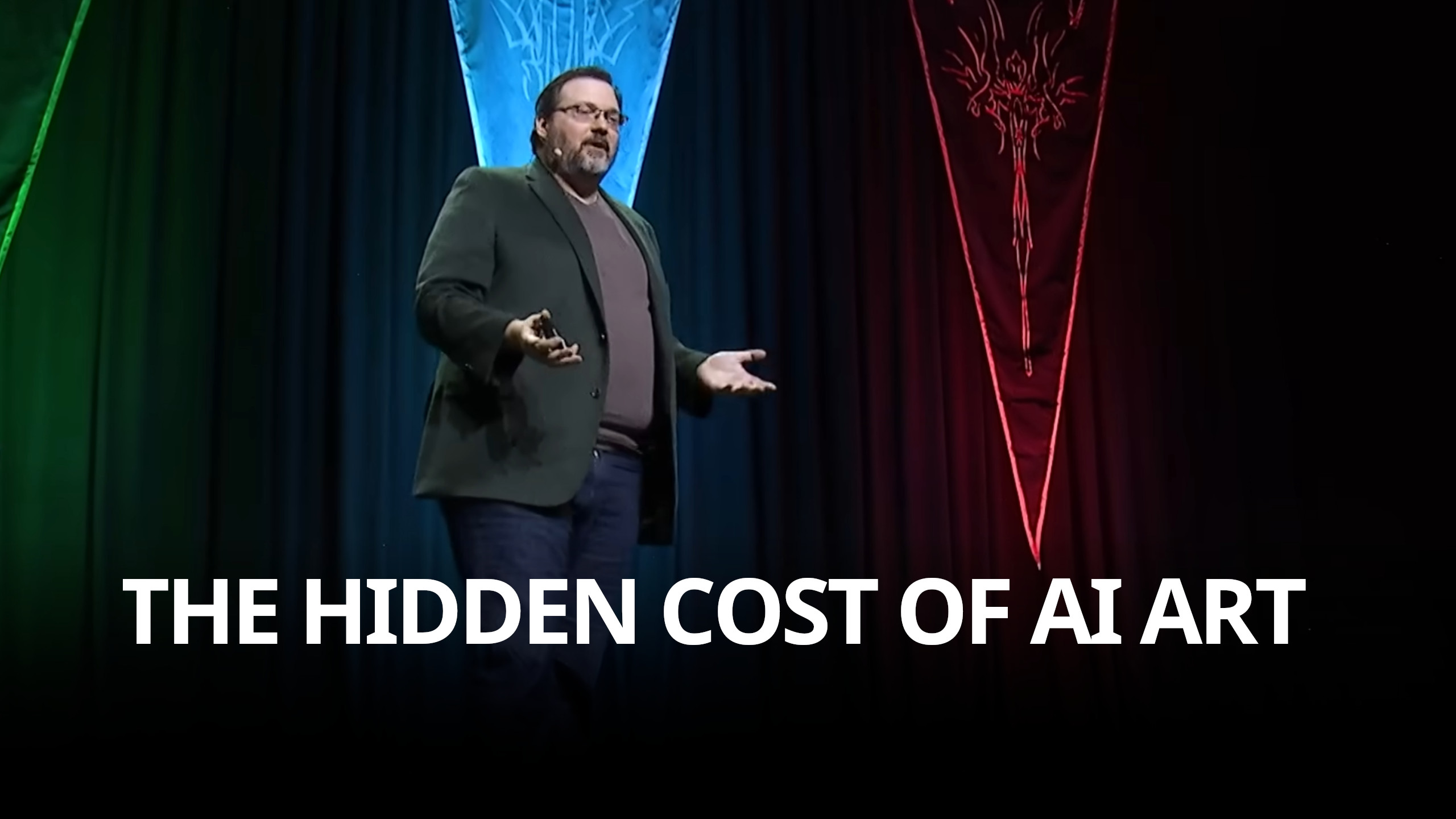 Sanderson on the Hidden Cost of AI Art